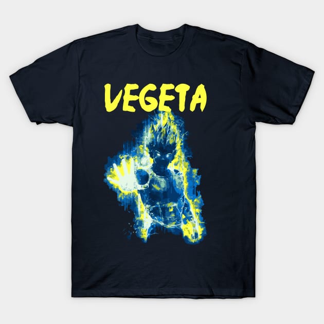 Vegeta - Dragonball Z T-Shirt by Joker & Angel